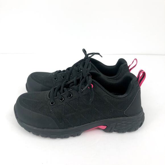 NAUTILUS Women's Spark Work Shoes US 6.5 Black Carbon Slip Resistant EUC - Picture 7 of 10